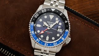 The New Leader In Affordable GMT Watches  Seiko 5 Sports GMT SSK001 SSK003 amp SSK005 [upl. by Lananna]