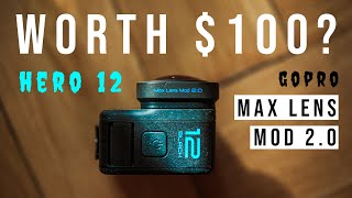 GoPro Max Lens Mod 20 vs Max Lens Mod [upl. by Bozuwa]