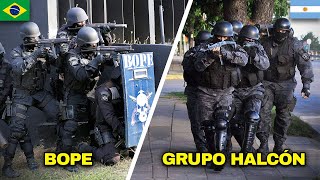 Así ENTRENAN las Fuerzas Especiales más PODEROSAS de Latinoamérica BOPE Halcón y Gafes [upl. by Emor837]