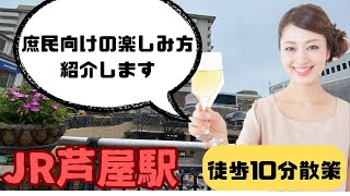 【庶民でも芦屋OK】大富豪の街JR芦屋駅周辺を徒歩10分圏内で散策する＃JR芦屋駅＃芦屋 [upl. by Burnaby]