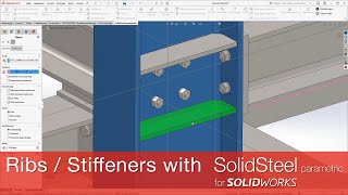 Solidworks Steel stair Weldments and Sheet metal [upl. by Merrielle]