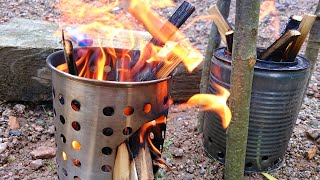 Bushcraft Schwarzwald Alles rund um das Thema Kochgeschirr Hobokocher Camping Geschirr Esbit [upl. by Feinleib126]