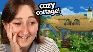 building a farmhouse with ONLY cottage living Streamed 10524 [upl. by Repsag]