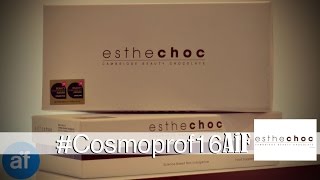 ESTHECHOC clinically tested antiageing dark chocolate [upl. by Lefty]