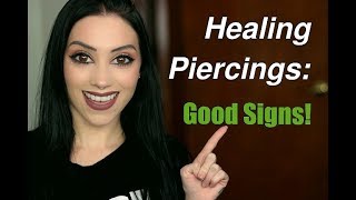 Healing Piercings The Good Signs amp What To Watch For [upl. by Ede]