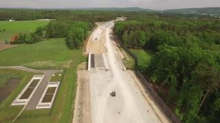 A33 Lückenschluss zwischen Osnabrück und Bielefeld  Depenbrock Bau Drohnenvideo [upl. by Vincenty]