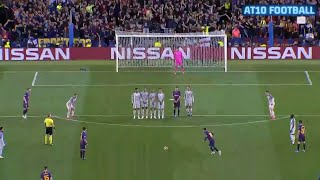 Messis STUNNING Freekick Vs Liverpool  AT10 Football Extended Version  UEFA Champions League [upl. by Loutitia]