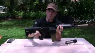 KWA KM4A1 Airsoft AEG Rifle Review [upl. by Aisanat]