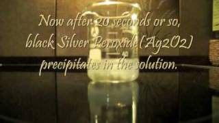 Silver Peroxide synthesis [upl. by Atekal]