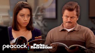 Ron and April are the same person  Parks and Recreation [upl. by Enyehc]