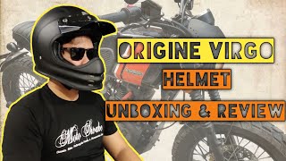 NEW ORIGINE Virgo Helmet  Unboxing and Review [upl. by Abisia945]