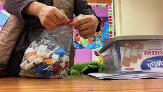 Rustling  Rummaging  Placing Objects Sounds in the Classroom ASMR [upl. by Mordecai]