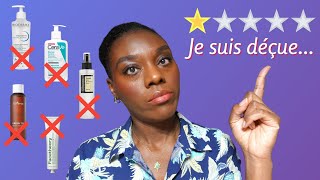 GROSSE DÉCEPTION  PRODUITS SKINCARE  SOINS VISAGES  Cerave Cosrx Bioderma [upl. by Ereveniug]