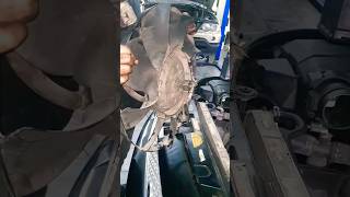 How to install diesel engine radiator fan technicalasif mechanic viralvideo [upl. by Mide]