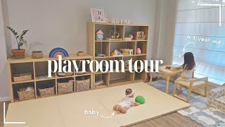 Montessori Playroom Tour  Montessori Activities for 3 year olds [upl. by Colyer]