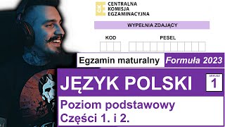 Matura z Kiszakiem  Język Polski 2024 [upl. by Atinomar707]