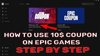 How To Use 10 Coupon On Epic Games  Epic Games Coupon Rocket League [upl. by Berke680]