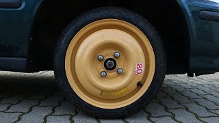 Honda Civic  Spare Tire Installation [upl. by Ahsaz453]