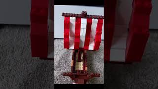 Custom Viking Longship lego vikings moclego moc legoboat vikingship [upl. by Ani]