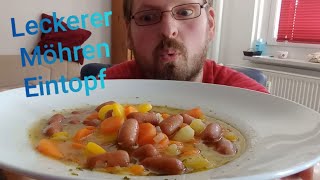 Deftiger MöhrenEintopf mit Mini Wini  Rezept  MUKBANG [upl. by Maximilian]