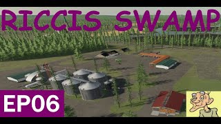 FS22 Riccis Swamp EP06 Old school logging [upl. by Gahan823]