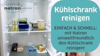 Kühlschrank reinigen mit Natron – umweltfreundlich amp einfach [upl. by Lanevuj140]