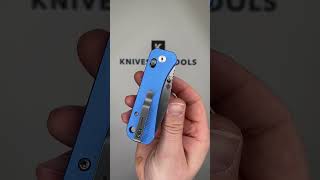 WE Knife Banter 2 WE23075 1 CPM S35VN Blue Aluminium pocket knife Ben Petersen design [upl. by Enttirb]