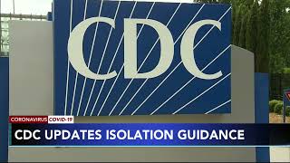 CDC drops 5day isolation guidance for COVID19 moving away from key strategy to quell infections [upl. by Masera]