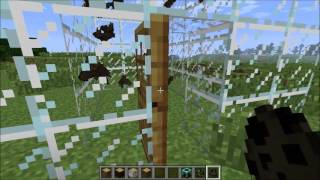 MinecraftSnapshot 12w38a German  Fledermäuse Bat und böse Dorfbewohner Witch [upl. by Drhcir]