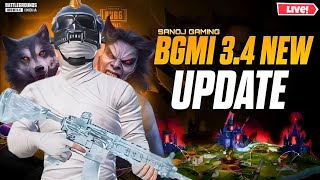 34 UPDATE BGMI LIVE WITH SANOJ GAMING bgmi sanojgaming [upl. by Acile]