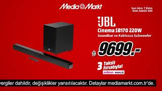 JBL Cinema SB170 220W Soundbar Subwoofer 9699TL fırsatıyla MediaMarkt [upl. by Dyl]