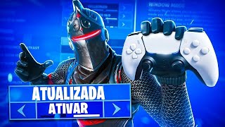 MELHOR CONFIGURAÇÃO DE FORTNITE PARA CONTROLESCONSOLES DOMINE O JOGO AGORA PS4XBOXPCPS5 [upl. by Andriana]