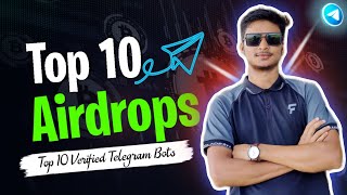 Top 10 Verified Telegram Bots🔥Telegram Mining Bots  Best Telegram mining bot 2024 [upl. by Yadahs2]