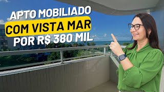 Vendido🚫Apto mobiliado com 1 quarto vista para mar por R 380 Mil no Jardim Oceania João Pessoa PB [upl. by Poll]