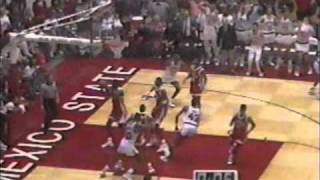 7 UNLV  New Mexico State  1990  ESPN Big Monday Part 7 [upl. by Picker]