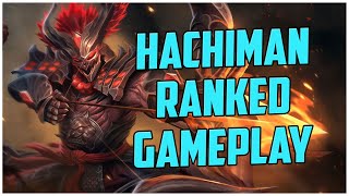 HACHIMAN RANKED GAMEPLAY  S11 SMITE [upl. by Attiuqram]