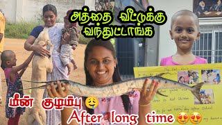 அத்தை வீட்டுக்கு வந்துட்டாங்க  மீன் குழம்பு After long time  RK Family Vlogs [upl. by Irene]