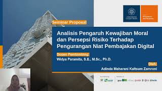 Seminar Proposal Tesis  Adinda Maharani KZ 510493 [upl. by Holmun]