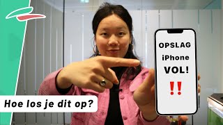 iPhone opslag vol Zo maak je ruimte vrij [upl. by Razid]