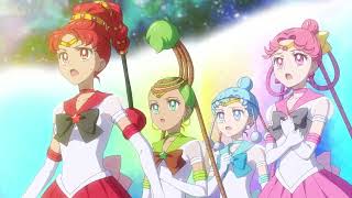 New Sailor Moon Cosmos Movie Part 2 TeaserTrailer postmovie [upl. by Nylyoj]