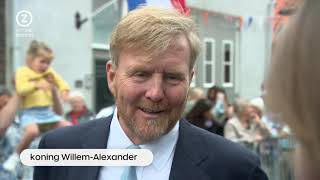 Koning WillemAlexander in Zeeland na 14 jaar bezoekt hij opnieuw het ringrijden [upl. by Lerraf]