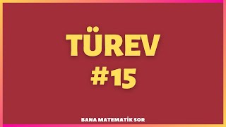 AYTMAT YÜKSELİŞ KAMPI TÜREV 15DERS Türevin Fiziksel Yorumu [upl. by Kong]