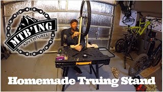 Truing stand  How to Build for Cheap [upl. by Nahtnhoj]