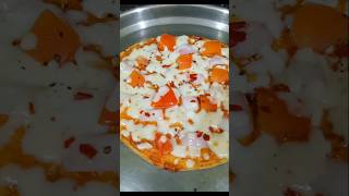 Homemade pizza pizza 😋 shotrs youtubeshorts [upl. by Attenor]