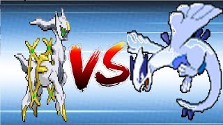 Pokemon Arceus vs HOOH amp Lugia [upl. by Atalayah]