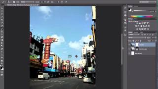 Tuto Photoshop CC  Effet aquarelle et brushes sur photos ✓ [upl. by Letisha]