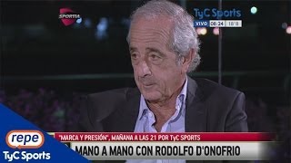 Rodolfo D´Onofrio quotDaniel Passarella es un desubicado por enfrentar a Grondonaquot HD [upl. by Darnoc677]