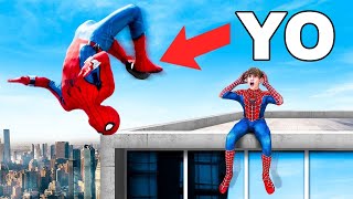 Practico Acrobacias IMPOSIBLES de Spiderman con Nidal Wonder [upl. by Troth621]