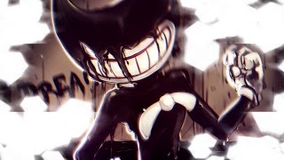 BENDY AND THE INK MACHINE FANART  ENTER THE INK DEMON  SAI Speedpaint [upl. by Higgins830]