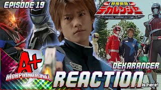 Tokusou Sentai Dekaranger Episode 19 REACTION  The Unexpected Body Swap  Intestinal Fortitude [upl. by Eenal86]